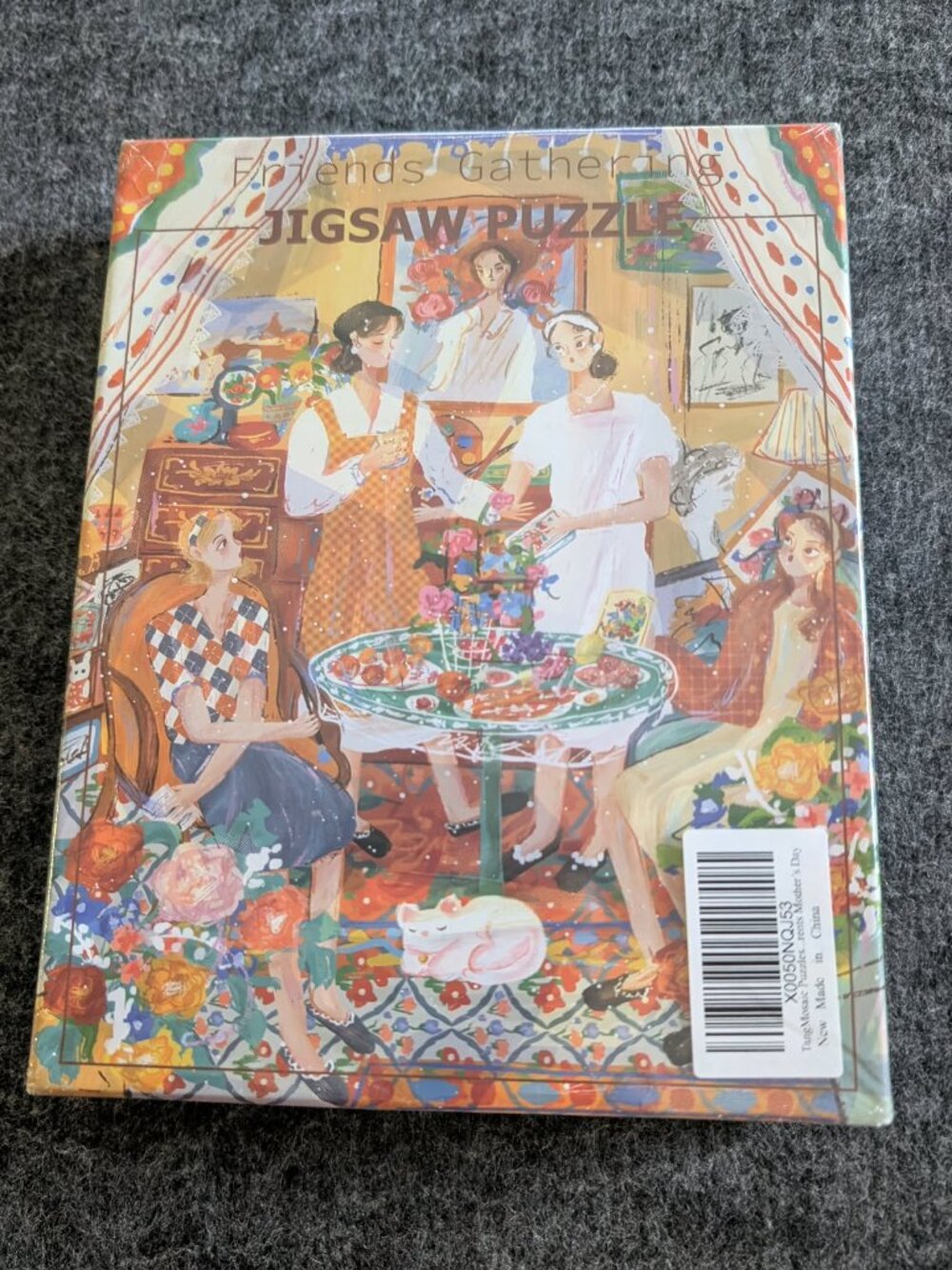 Friends Gathering – 500 Piece Jigsaw Puzzle (New in Box)